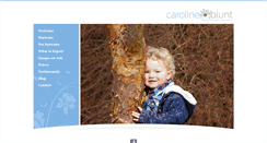 Desktop Screenshot of carolineblunt.com